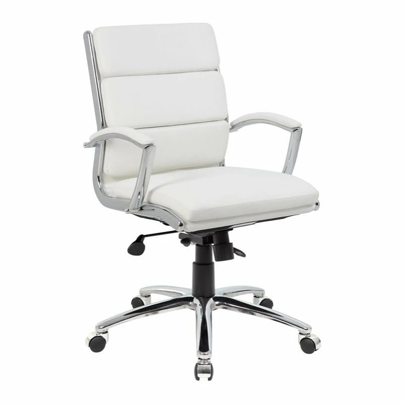 Best deal ❤️ Boss Office Products Boss Office Executive CaressoftPlus Chair With Metal Chrome Finish In Mid Back ❤️ 1 Best deal ❤️ Boss Office Products Boss Office Executive CaressoftPlus Chair With Metal Chrome Finish In Mid Back ❤️