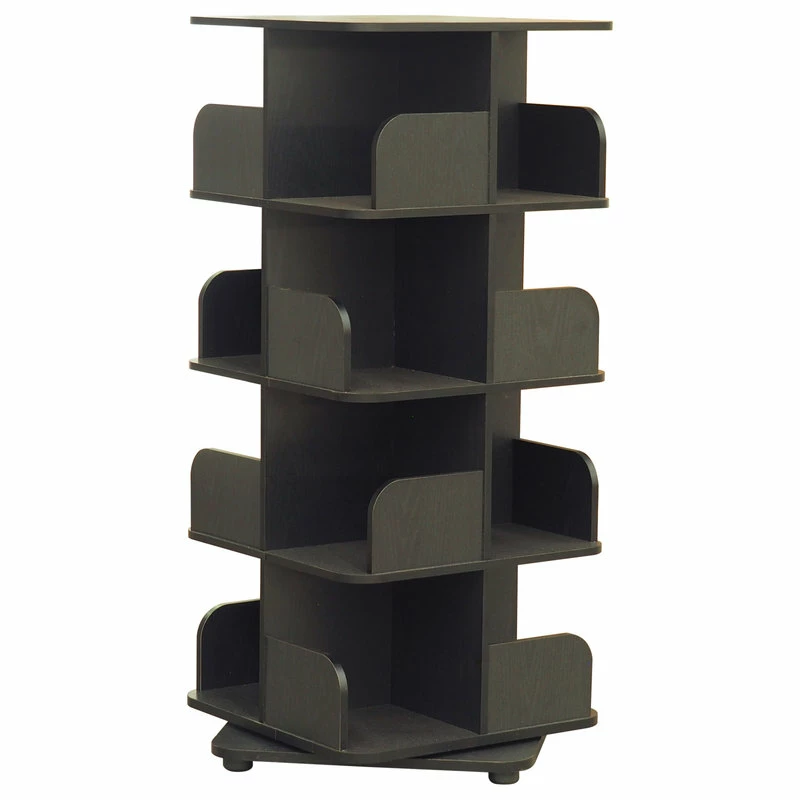 Top 10 🔥 Pilaster Designs Oneonta Revolving Bookcase Tower Display Unit, Wood, Black, 4 Tier 🌟 1 Top 10 🔥 Pilaster Designs Oneonta Revolving Bookcase Tower Display Unit, Wood, Black, 4 Tier 🌟