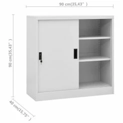 Wholesale ⌛ Vida XL LLC VidaXL Office Cabinet With Sliding Door Light Gray 35.4" Steel Side Cabinet 😍 16 Wholesale ⌛ Vida XL LLC VidaXL Office Cabinet With Sliding Door Light Gray 35.4" Steel Side Cabinet 😍 -COASTER Shop c151d72202600bce 5293 w800 h800 b1 p0