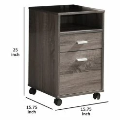 Cheap ๐ Benjara 15.75" Modern Wood File Cabinet On Wheels With 1 Shelf In Gray ๐ฅ 9 Cheap ๐ Benjara 15.75" Modern Wood File Cabinet On Wheels With 1 Shelf In Gray ๐ฅ -COASTER Shop c1e1cb17010ad9a9 1529 w800 h800 b1 p0