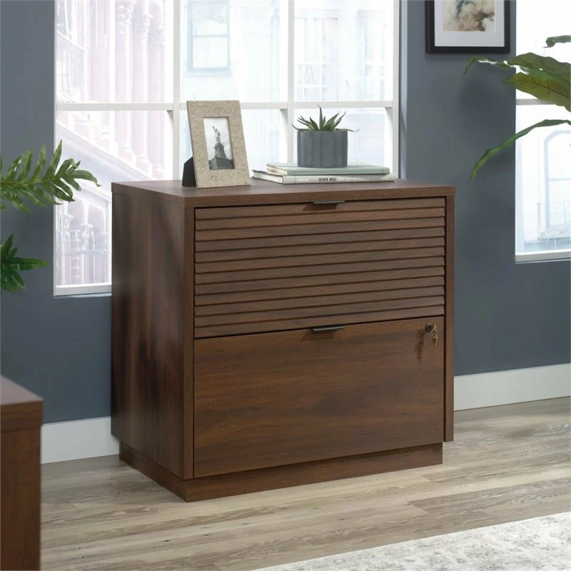 Discount π Sauder Englewood 2 Drawer Wooden Lateral File In Spiced Mahogany π 2 Discount π Sauder Englewood 2 Drawer Wooden Lateral File In Spiced Mahogany π - Image 2