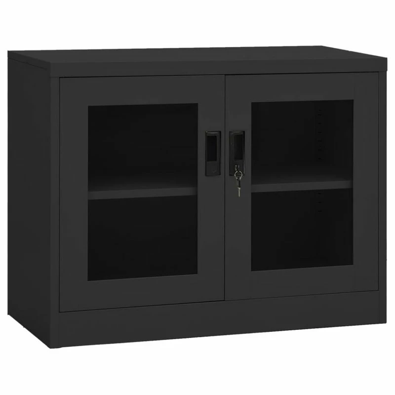 Discount โ Vida XL LLC VidaXL Office Cabinet Anthracite 27.6" Steel File Storage Cabinet Furniture ๐ 1 Discount โ Vida XL LLC VidaXL Office Cabinet Anthracite 27.6" Steel File Storage Cabinet Furniture ๐