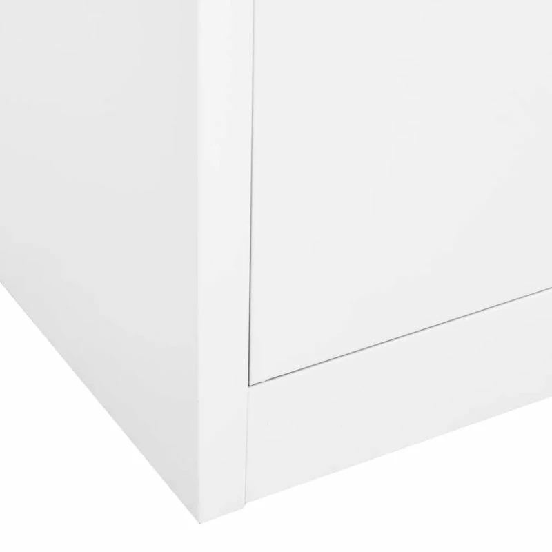 Hot Sale ❤️ Vida XL LLC VidaXL Office Cabinet White 70.9" Steel Office File Storage Cabinet Furniture 😉 10 Hot Sale ❤️ Vida XL LLC VidaXL Office Cabinet White 70.9" Steel Office File Storage Cabinet Furniture 😉 - Image 10