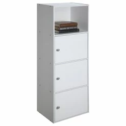 Best Sale โ Convenience Concepts Xtra Storage 3 Door Cabinet With Shelf R5-204 ๐
