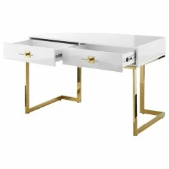 Discount ๐ Nicole Miller Moku Desk, 2 Drawers, White And Gold ๐คฉ 14 Discount ๐ Nicole Miller Moku Desk, 2 Drawers, White And Gold ๐คฉ -COASTER Shop d941f3830e9f65cd 9558 w800 h800 b1 p0