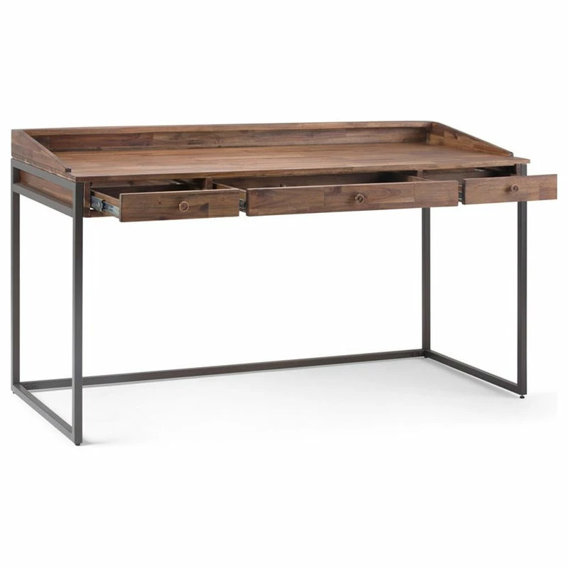 Brand new ๐ Simpli Home Ltd. Simpli Home Ralston Computer Desk In Rustic Natural Aged Brown ๐คฉ 3 Brand new ๐ Simpli Home Ltd. Simpli Home Ralston Computer Desk In Rustic Natural Aged Brown ๐คฉ - Image 3