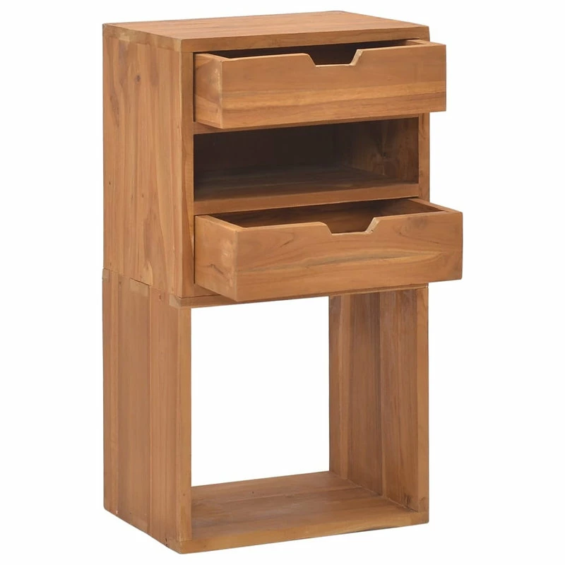 Cheap 🛒 Vida XL LLC VidaXL Solid Wood Teak Storage Cabinet Home Indoor Wooden Drawer Side Cabinet 🤩 4 Cheap 🛒 Vida XL LLC VidaXL Solid Wood Teak Storage Cabinet Home Indoor Wooden Drawer Side Cabinet 🤩 - Image 4