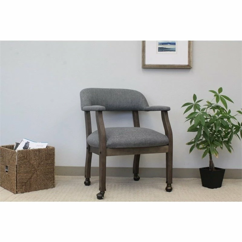 Budget 👍 Boss Office Products Boss Refined Rustic Desk Chair In Slate Gray Commercial Grade 🛒 2 Budget 👍 Boss Office Products Boss Refined Rustic Desk Chair In Slate Gray Commercial Grade 🛒 - Image 2