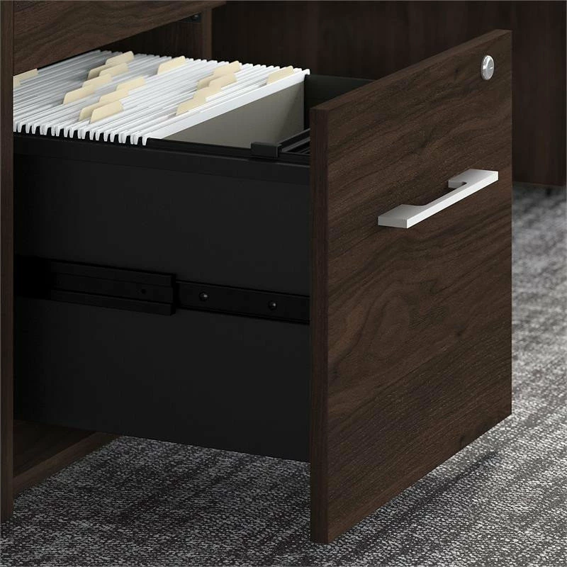 Brand new 👏 Bush Business Furniture Office 500 16W 2 Drawer File Cabinet In Black Walnut - Engineered Wood 🎁 3 Brand new 👏 Bush Business Furniture Office 500 16W 2 Drawer File Cabinet In Black Walnut - Engineered Wood 🎁 - Image 3