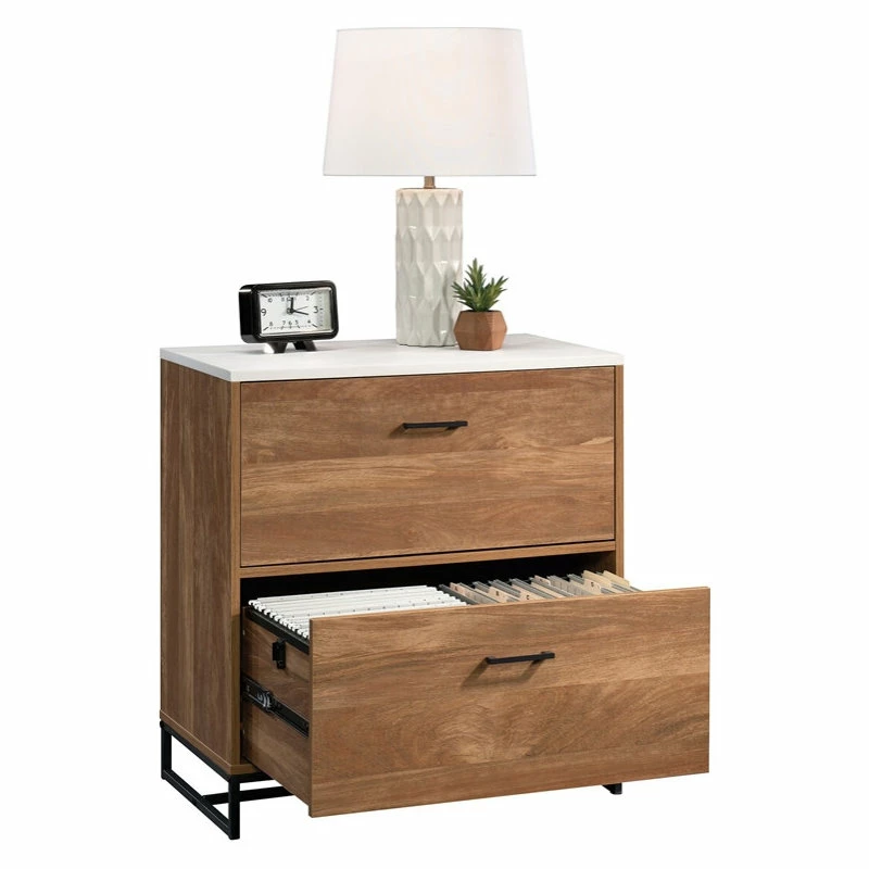 Deals ⌛ Sauder Tremont Row Wood Lateral File Cabinet With Storage And 2 Drawers ❤️ 4 Deals ⌛ Sauder Tremont Row Wood Lateral File Cabinet With Storage And 2 Drawers ❤️ - Image 4