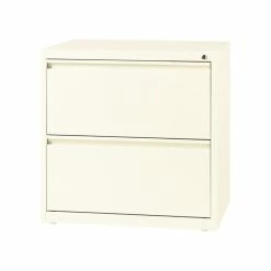 Buy 👏 Hirsh Industries LLC Hirsh 30-in Wide HL10000 Series Metal 2 Drawer Lateral File Cabinet Off White 🥰