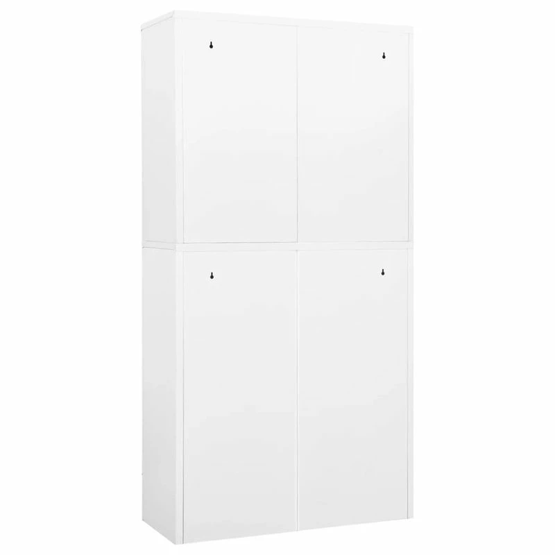 Hot Sale ❤️ Vida XL LLC VidaXL Office Cabinet White 70.9" Steel Office File Storage Cabinet Furniture 😉 5 Hot Sale ❤️ Vida XL LLC VidaXL Office Cabinet White 70.9" Steel Office File Storage Cabinet Furniture 😉 - Image 5