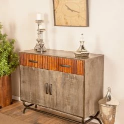 Discount 🌟 Brimfield & May Gray Mango Wood Modern Cabinet 28810 🤩 -COASTER Shop f0f125f90f88d2bc 9130 w800 h800 b0 p0