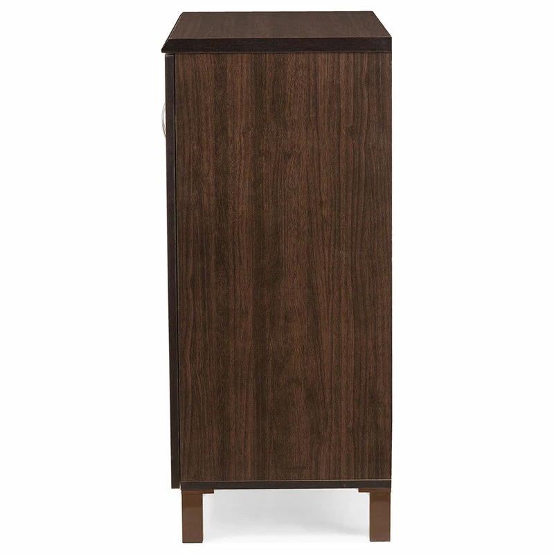 Promo 🛒 Baxton Studio Sintra And Dark Brown Sideboard Storage Cabinet With Glass Doors 😉 3 Promo 🛒 Baxton Studio Sintra And Dark Brown Sideboard Storage Cabinet With Glass Doors 😉 - Image 3
