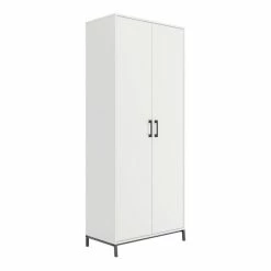 Best deal โ๏ธ Sauder North Avenue Engineered Wood Storage Cabinet In White Finish ๐