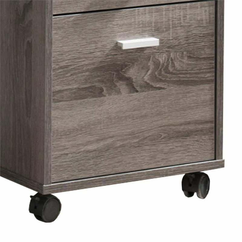 Cheap ๐ Benjara 15.75" Modern Wood File Cabinet On Wheels With 1 Shelf In Gray ๐ฅ 3 Cheap ๐ Benjara 15.75" Modern Wood File Cabinet On Wheels With 1 Shelf In Gray ๐ฅ - Image 3