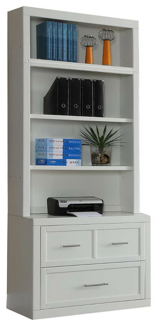 Coupon ๐งจ Parker House Catalina 2-Piece 40" Lateral File And Hutch In Cottage White โจ 1 Coupon ๐งจ Parker House Catalina 2-Piece 40" Lateral File And Hutch In Cottage White โจ
