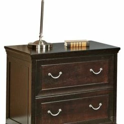 Wholesale 🌟 Martin Furniture Fulton 2 Drawer Lateral File In Espresso 👏