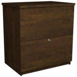 Outlet 🎉 Bestar Standard Lateral File, Chocolate ⌛