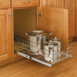 Best deal 🧨 Rev-A-Shelf 5WB1-1520-CR 5WB Series 15"W Replacement Wire Basket - Chrome ❤️