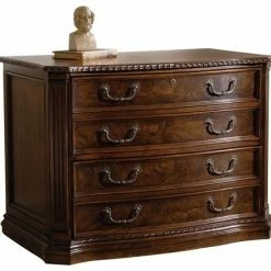 New ❤️ Hekman Furniture Hekman Old World Executive Lateral File 🥰