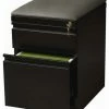 Wholesale ⌛ Hirsh Industries LLC Hirsh 20-in Deep Mobile Pedestal File 2-Drawer Box/File. Black Cushion. Black 🥰