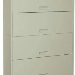 Buy 🎉 Datum Storage Solutions Stak-N-Lok 100 Series 6H Open Shelf, Receding Doors, 36", Legal Depth, White 🎉