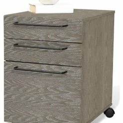Discount ⭐ Unique Furniture 3-drawer Mobile Pedestal File With Castors In Gray ✨
