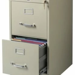 Best deal 🎁 Scranton & Co 2 Drawer Letter File Cabinet In Putty 🤩